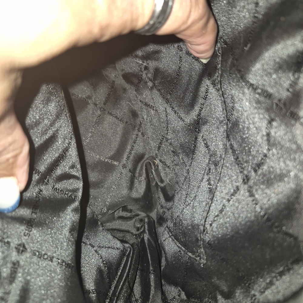 Michael Kors Monogram Mini Gray Backpack - image 7